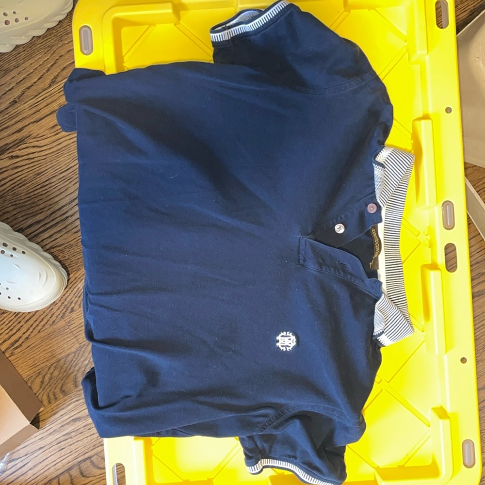 Roberto cavalli men’s polo blue size small